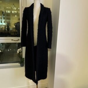 1-01 Babaton Artizia Markosian Mohair Wool Women's Double-Breasted Coat